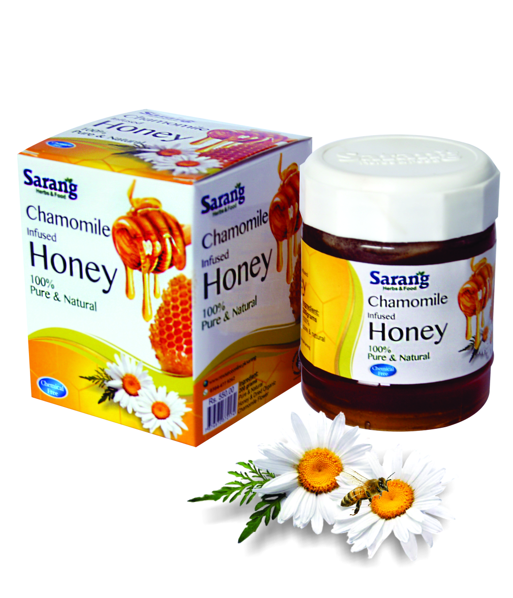 Chamomile infused Honey